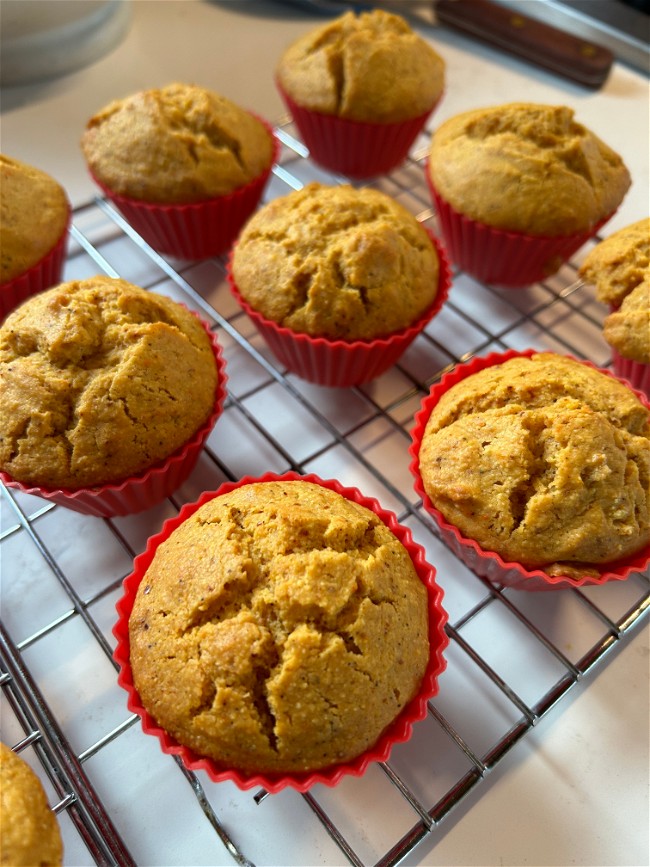 Image of Brown Butter Piment d'Ville Cornbread Muffins