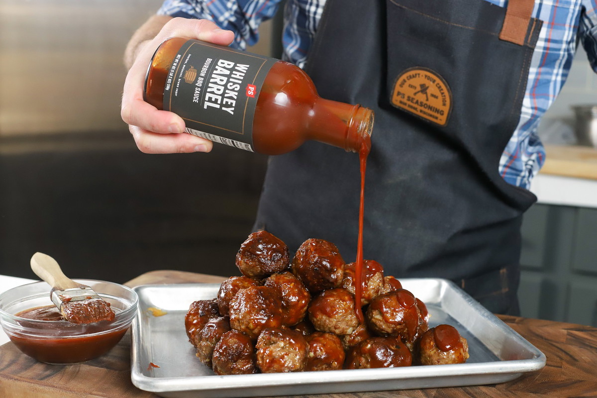 Whiskey Barrel Meatballs