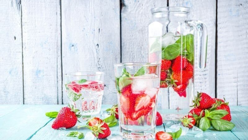 Image of Strawberry Basil Water