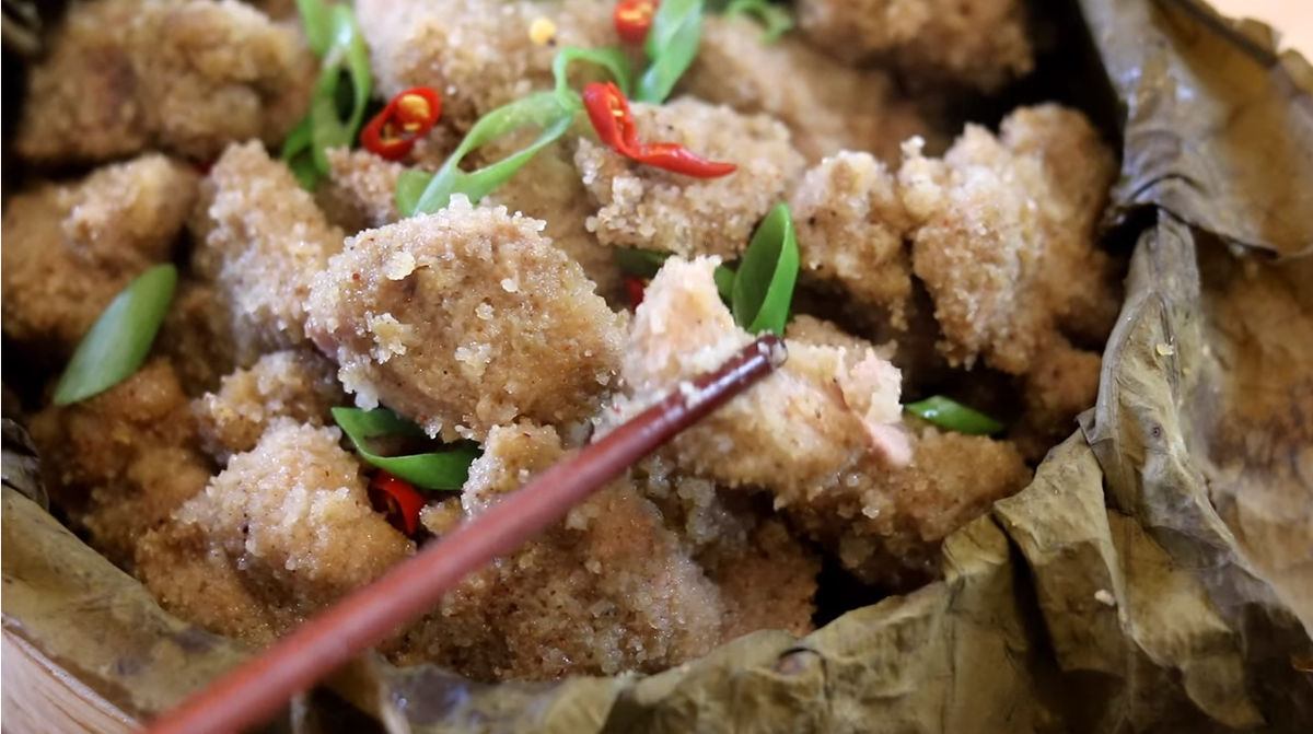 Hunan Steamed Pork with Rice Powder