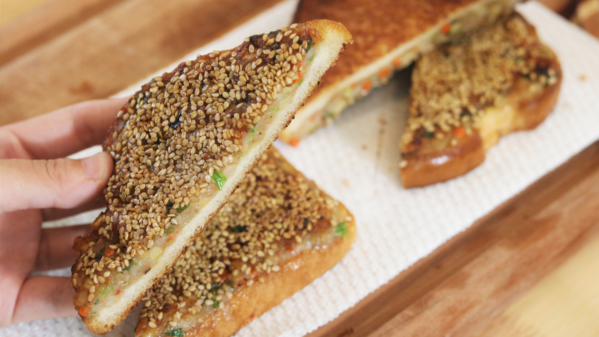Sesame Shrimp Toast