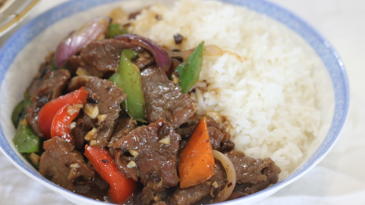 Beef w/ Black Bean Sauce
