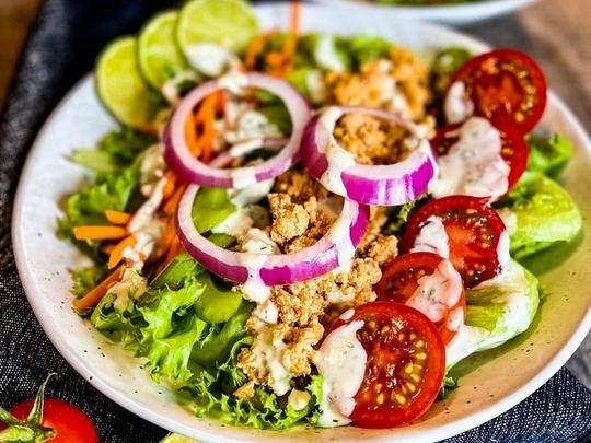 Image of Buffalo Chicken Burger Bowl