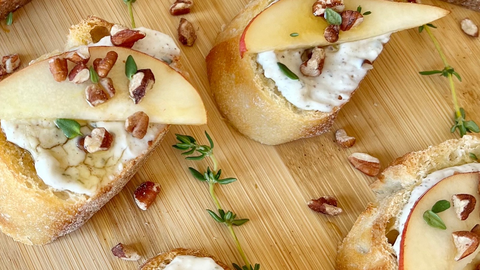 Image of Blue Cheese & Pear Crostini