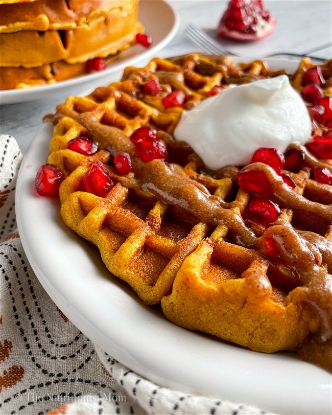 Image of Sweet Potato Collagen Protein Waffles