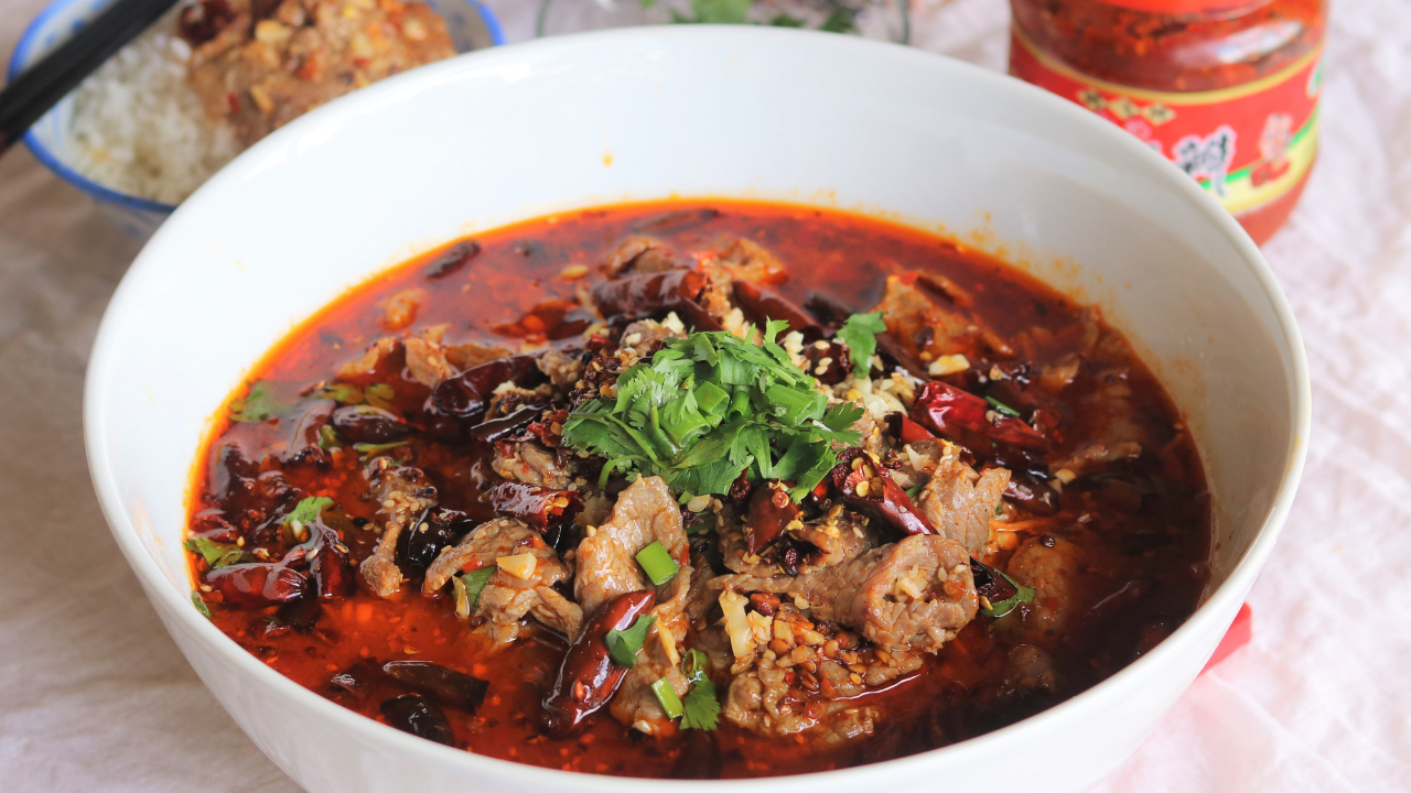 Image of Sichuan Spicy Poached Beef