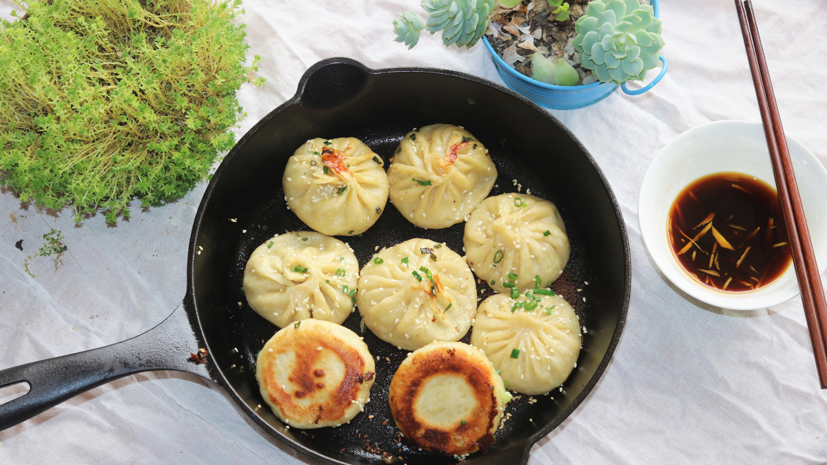Pan Fried Soup Dumplings
