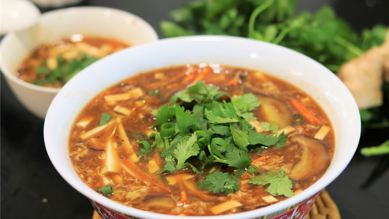 Low Calorie Hot and Sour Soup