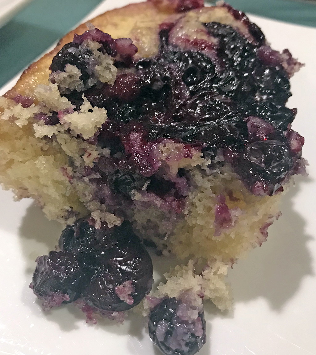 Blueberry Pudding Cake