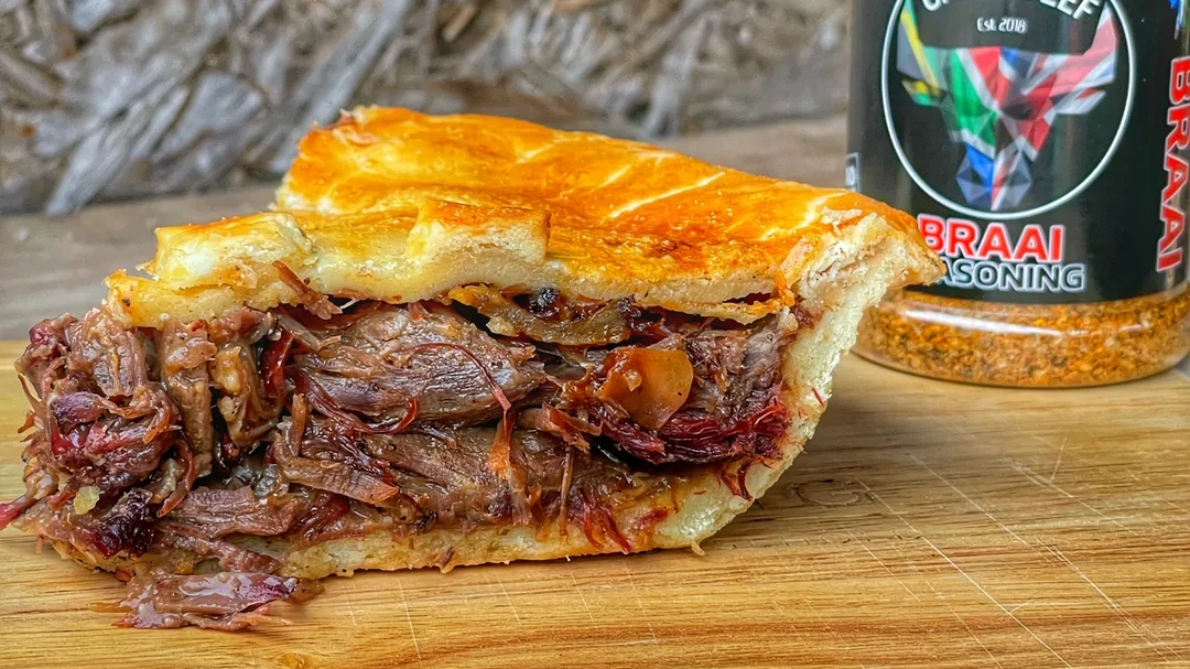 Image of Braai Beef Shin and Guinness Pie