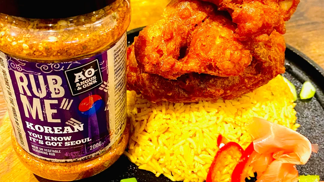 Image of Korean BBQ Gochujang Fried Chicken