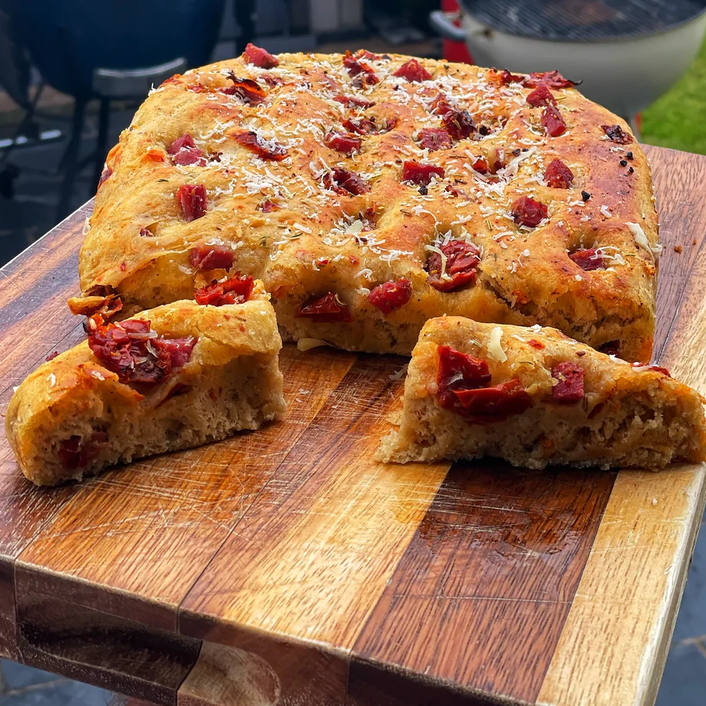 Focaccia and biscotti: an efficient duo