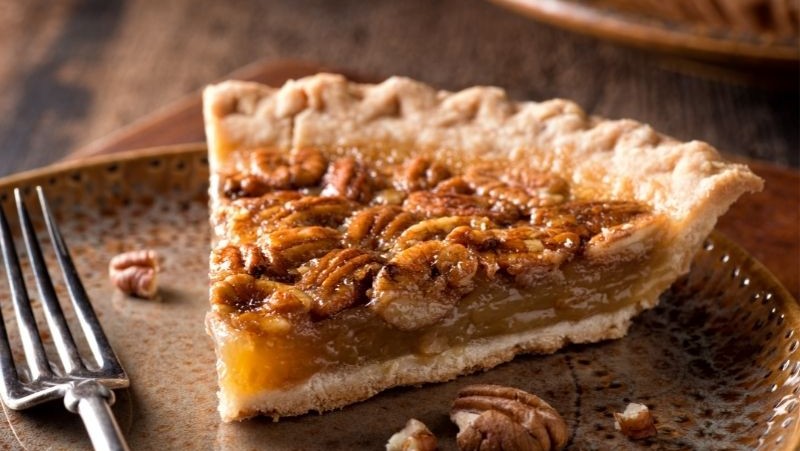 Image of Brown Butter Pecan Pie With Espresso Dates