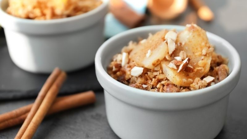 Image of Apple-Pear Crisp With Peanut Butter