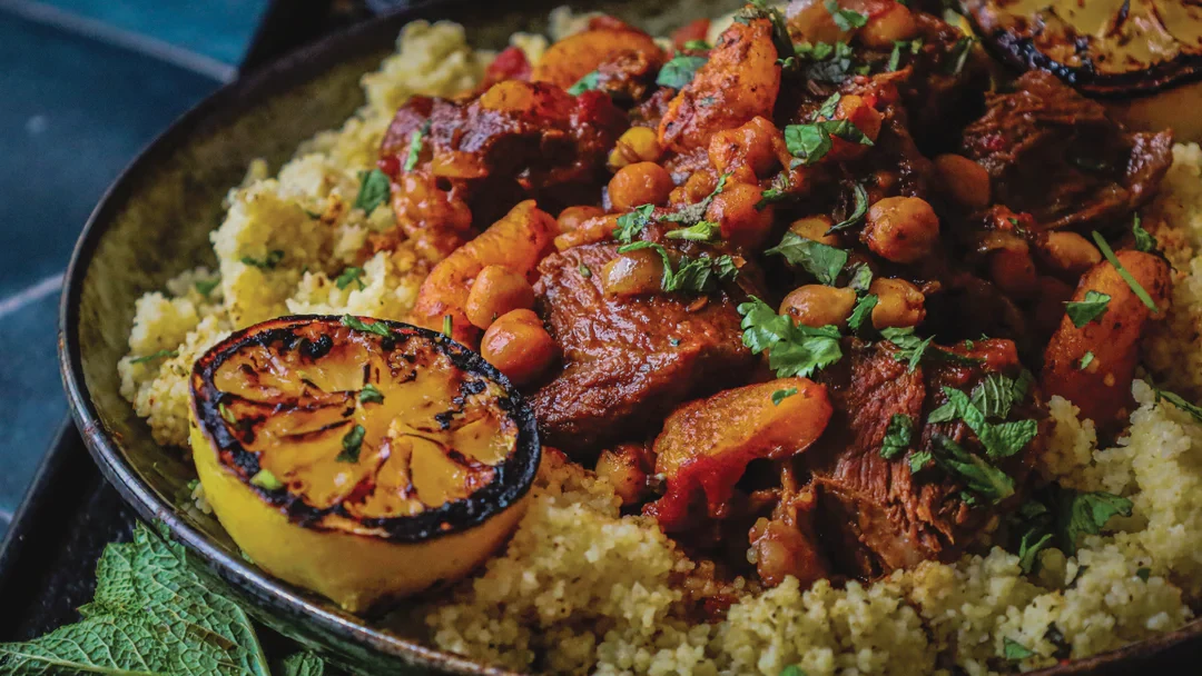 Image of Harissa Beef & Chickpea Tagine