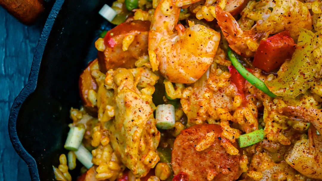 Image of Chicken & Prawn Jambalaya