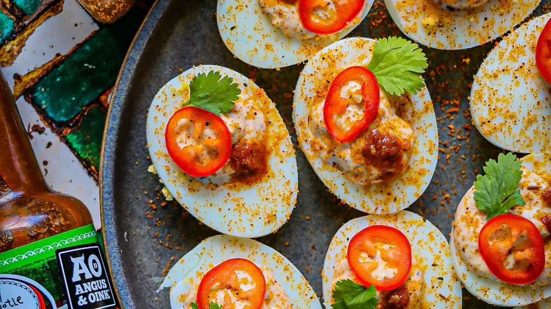 Image of Mexican Devilled Eggs