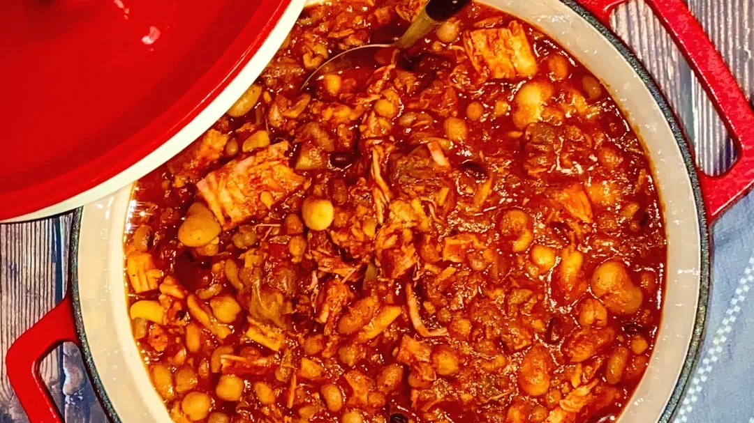 Image of Smoky Cajun Pork & Beans