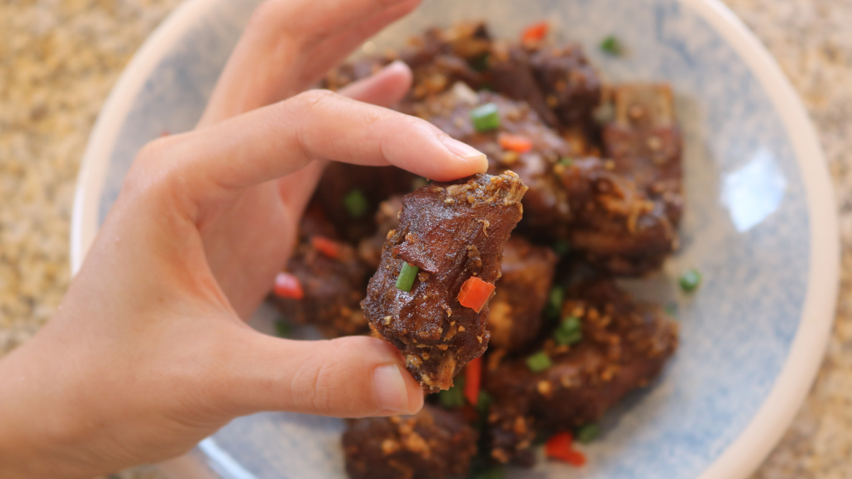 Oven Baked Pork Spare Ribs