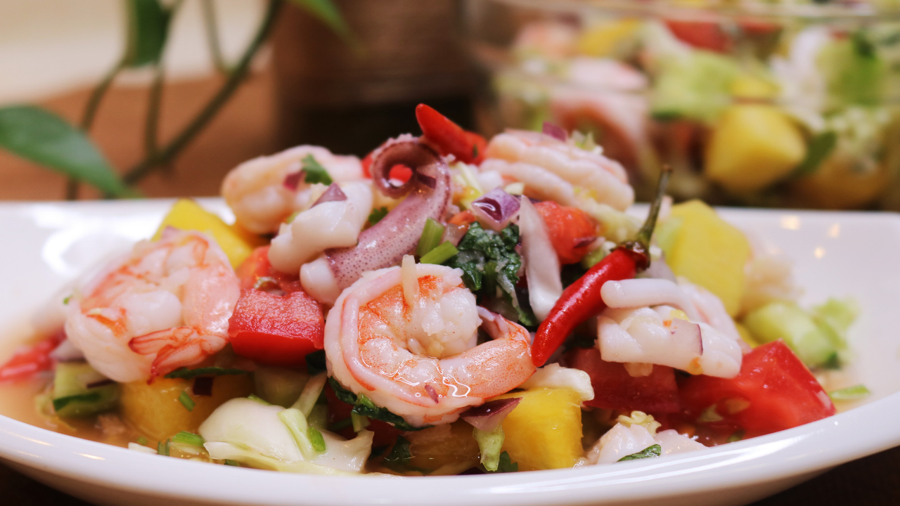 Image of Spicy Seafood Salad
