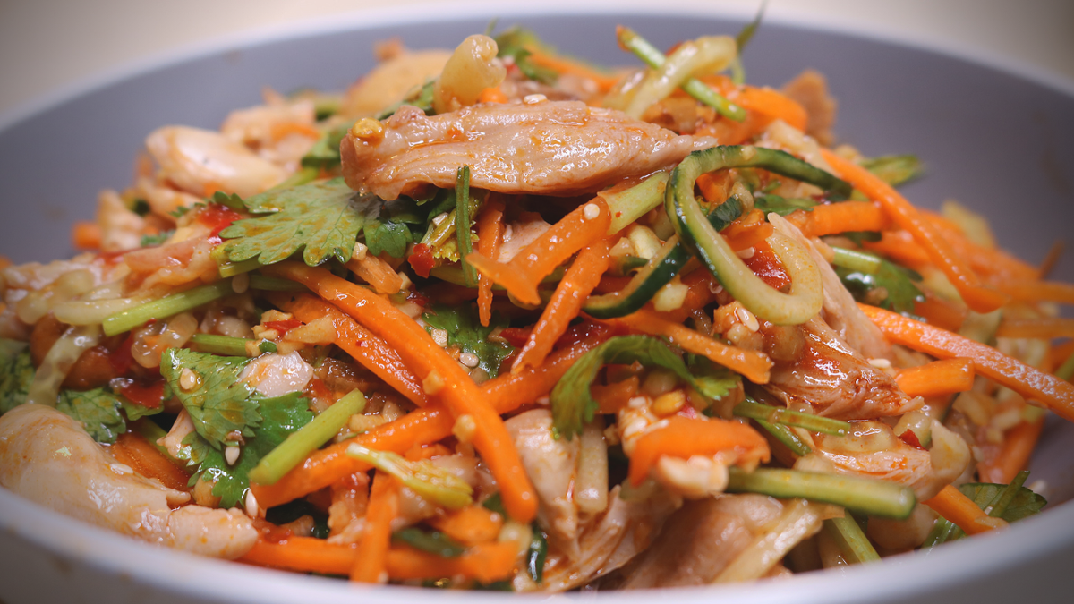 Shredded Chicken Salad