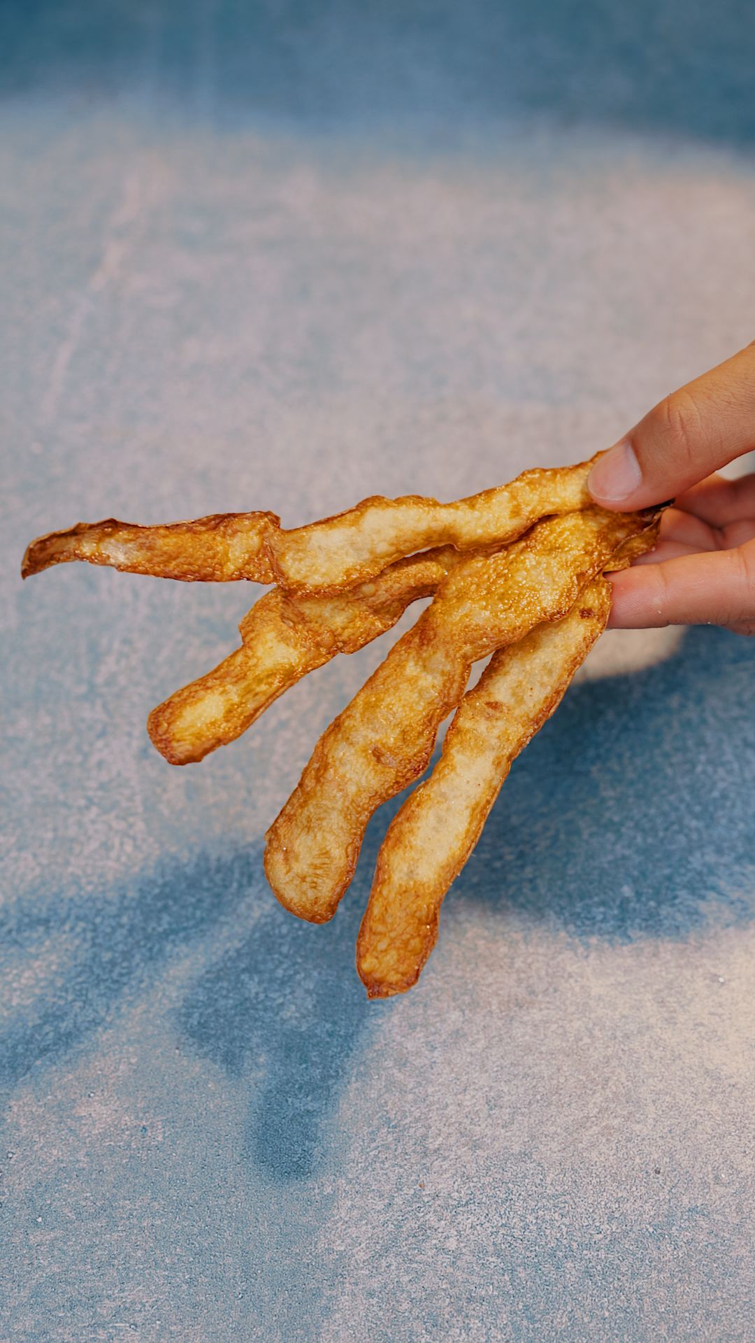 Image of Fried Potato Skin with Dip 