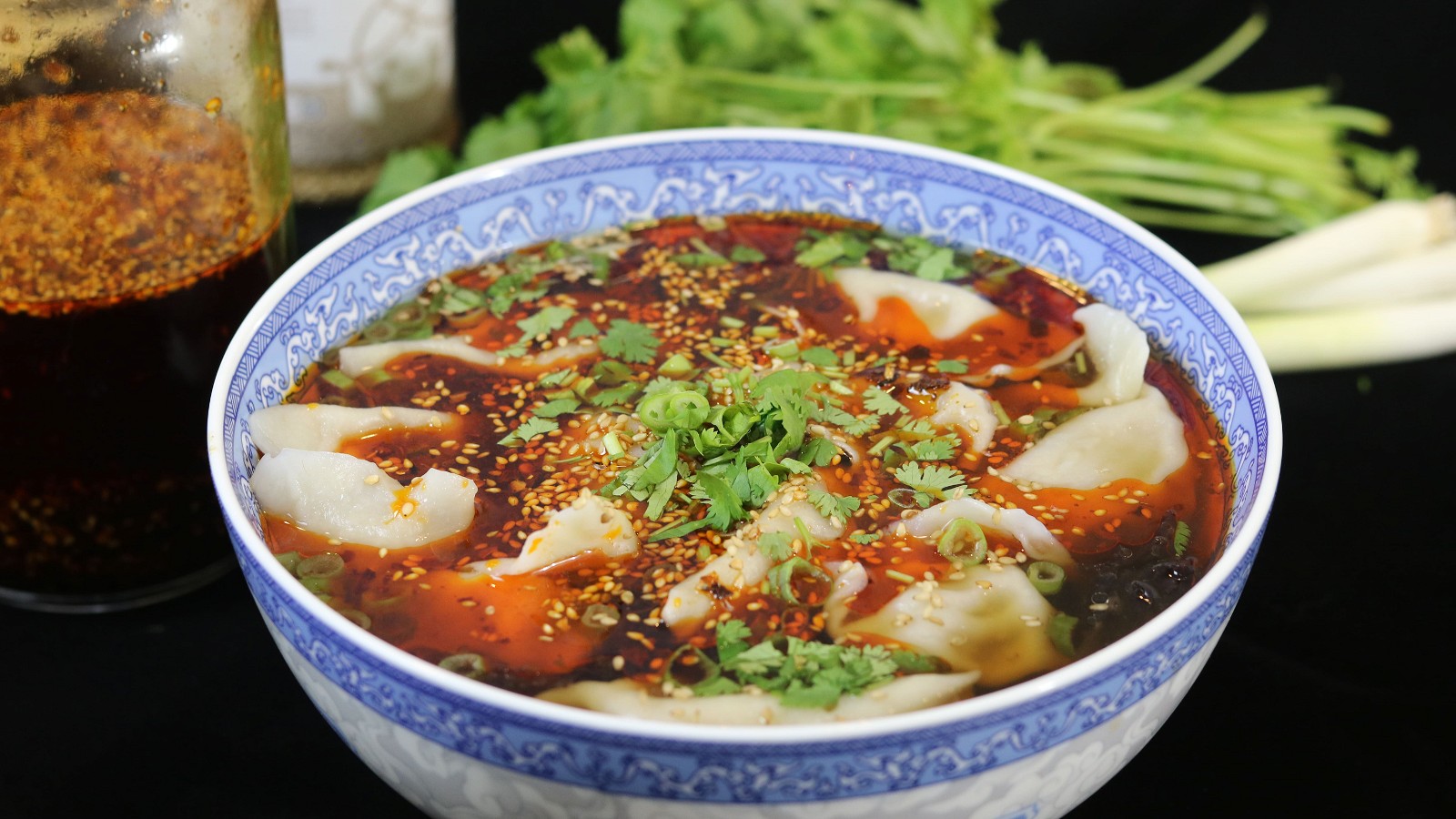 Image of Hot and Sour Dumpling Soup