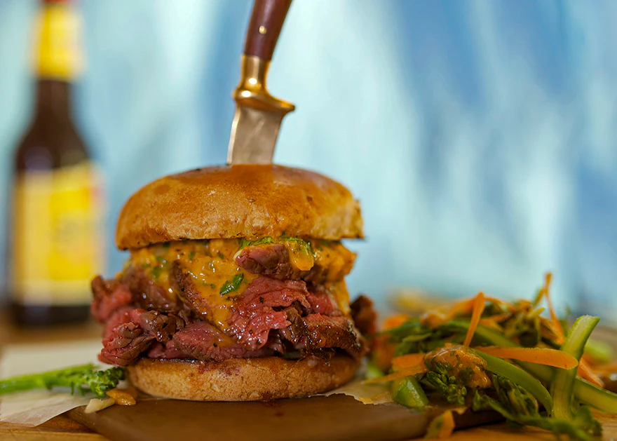 Grilled Steak Burgers