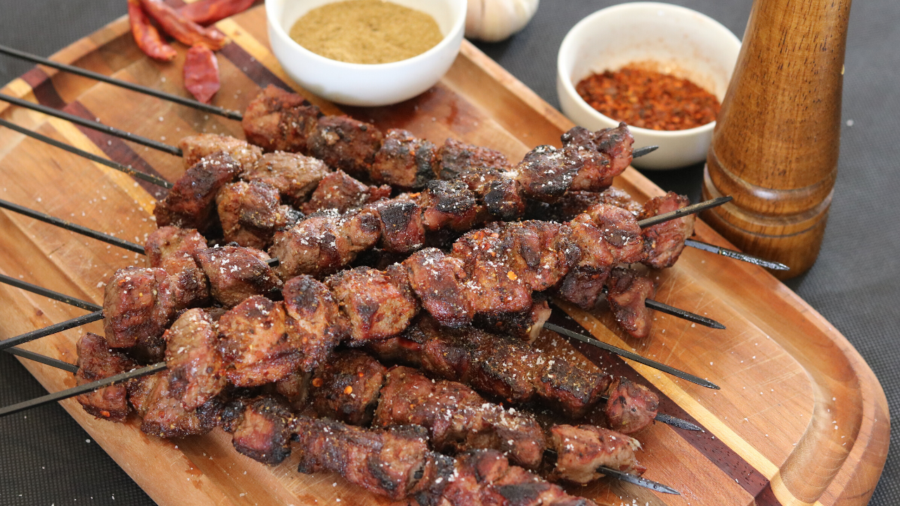 Xinjiang Style BBQ Lamb Skewers – Curated Kitchenware