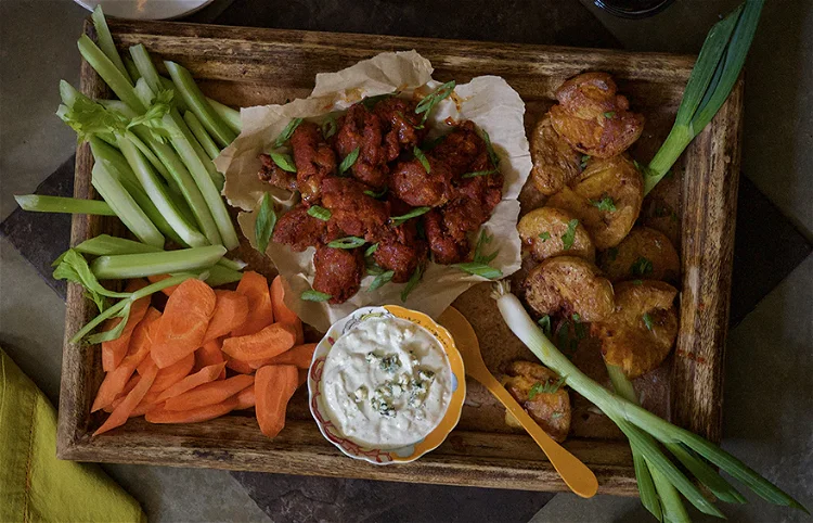 Image of Buffalo Wings that taste like buffalo with a whole lot...