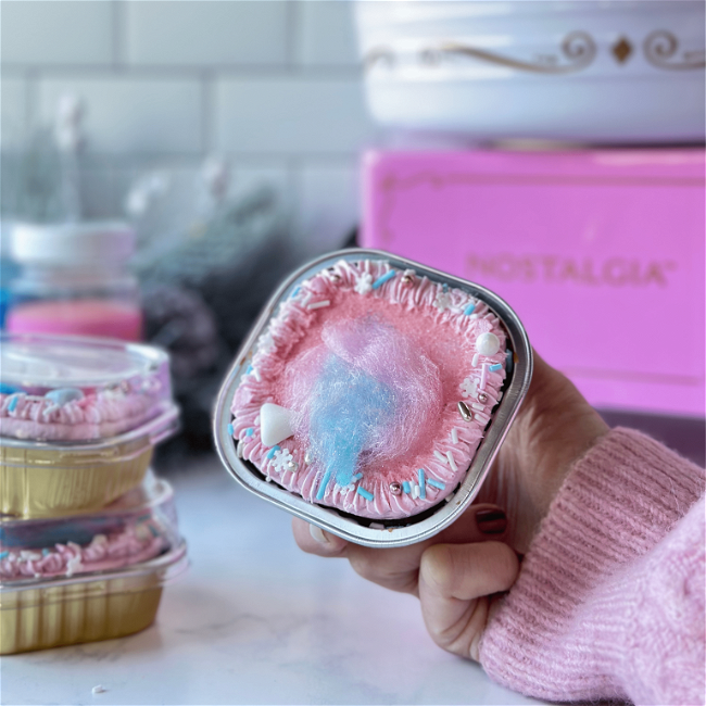 Image of MINI COTTON CANDY COOKIE CAKES