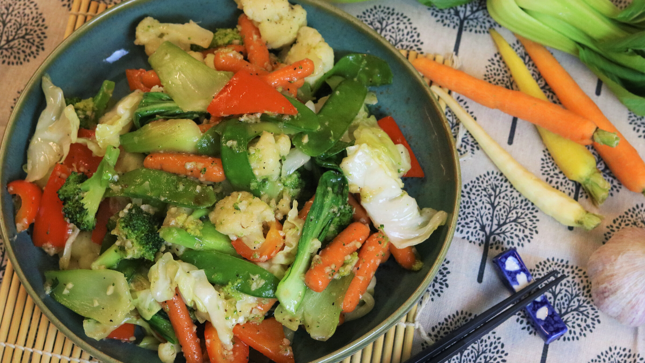 Image of Garlic Stir Fry Vegetables (蒜蓉炒时蔬)