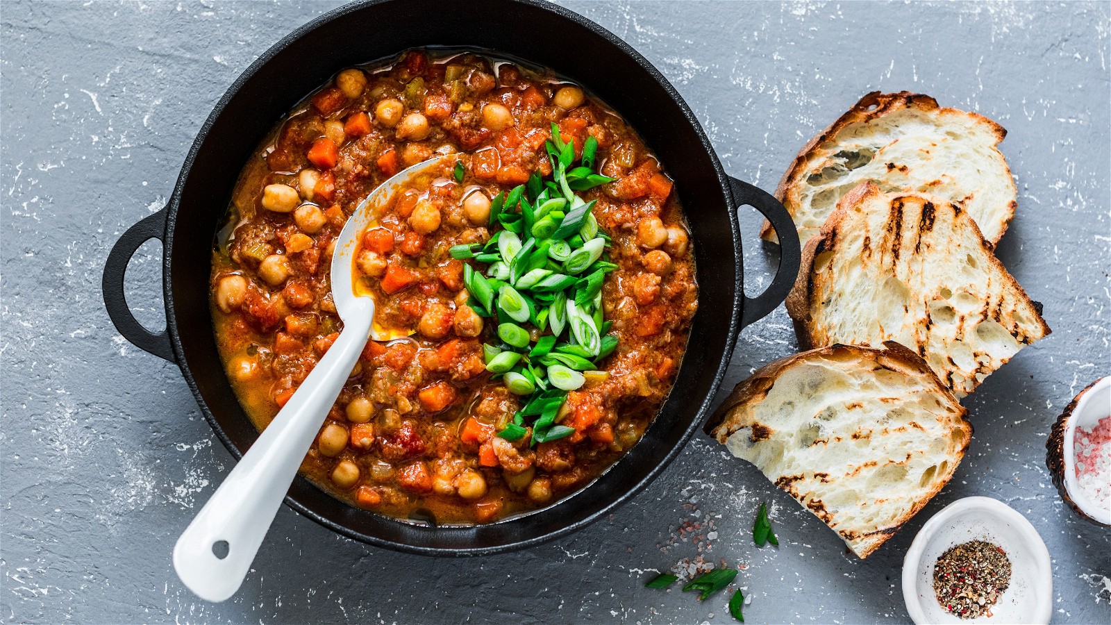 Image of Spiced Chickpeas & Sweet Potato Stew
