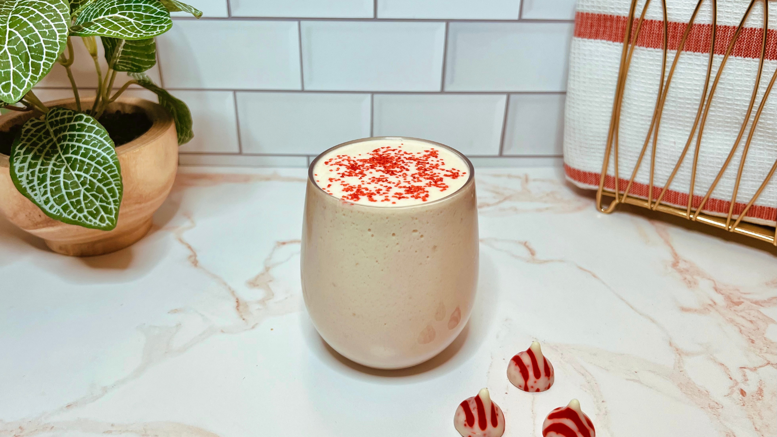 Image of Candy Cane Protein Shake