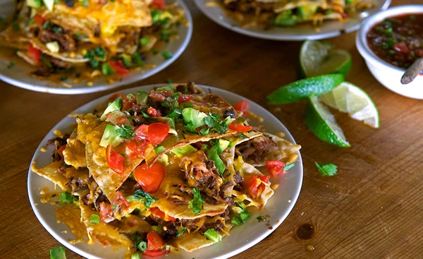 Image of Layered Nachos