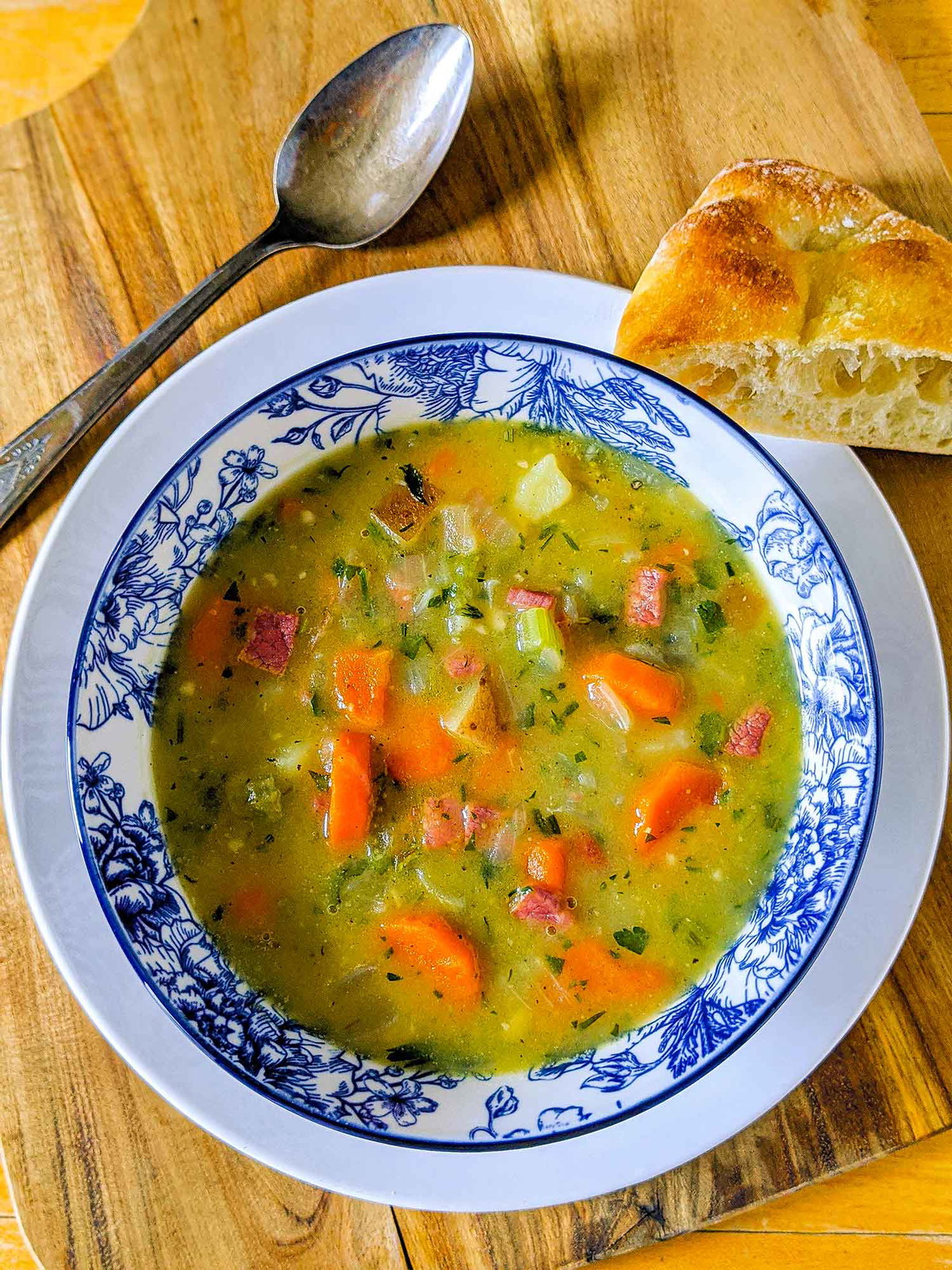 Tom’s Vegetable Potage with Beef Bacon