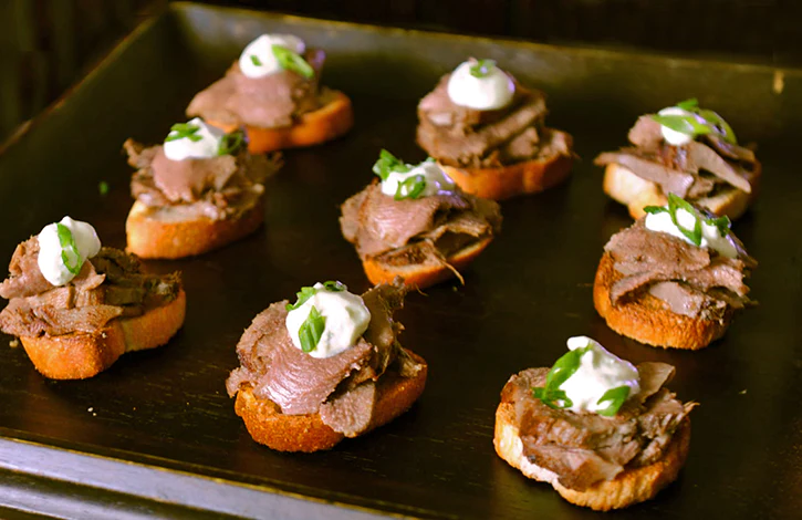 Wine Braised Buffalo Tongue