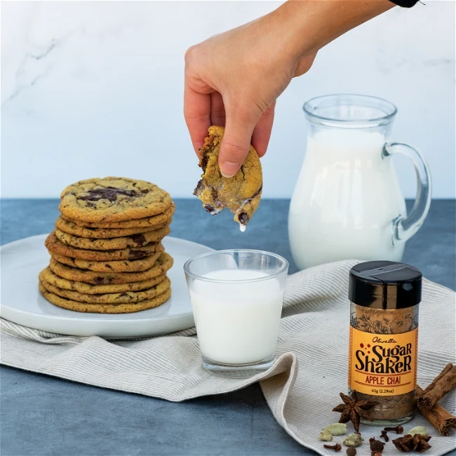 Image of Toffee Chai Chocolate Chip Cookies 