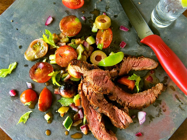 Image of Bloody Mary Steak Salad