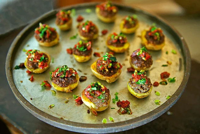 Image of Sausage Stuffed Pomme de Terre
