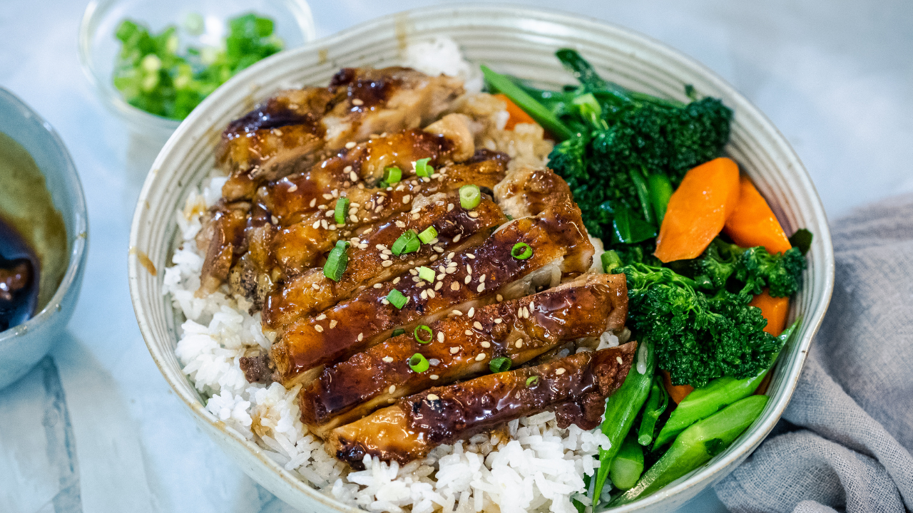 Image of Easy Teriyaki Chicken Chinese Style (蜜汁鸡扒饭)