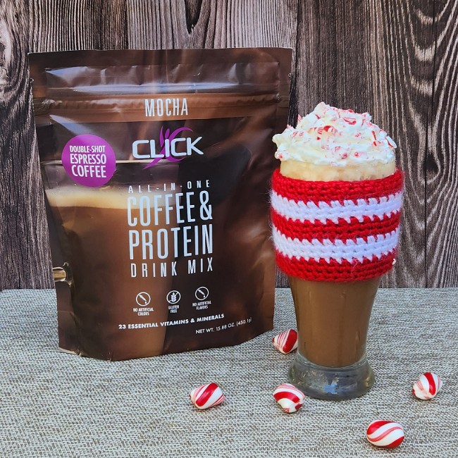 Image of Coffee Protein Recipe: Peppermint Mocha Smoothie