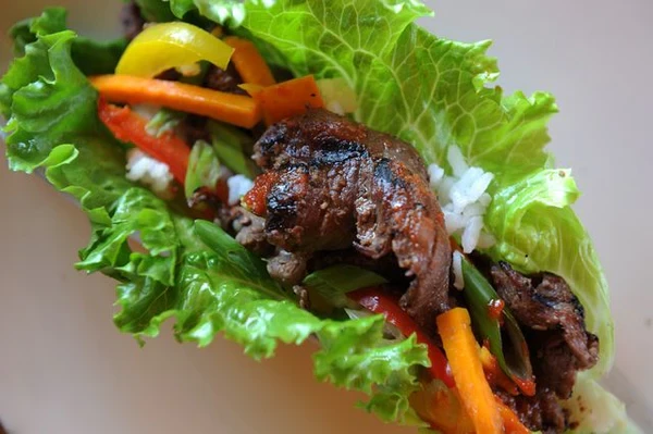 Image of Gangnam-Style Buffalo Flank Steak