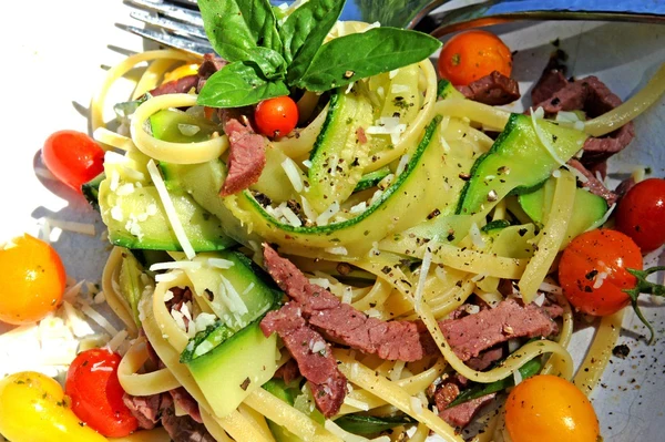 Image of Buffalo Pastrami & Zucchini Linguini