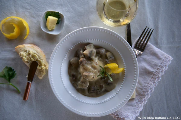 Image of Blanquette de Bison (Bison in Cream Sauce)