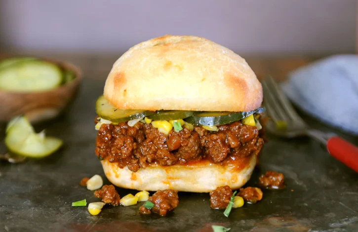 Sloppy Joes with Sweet Corn