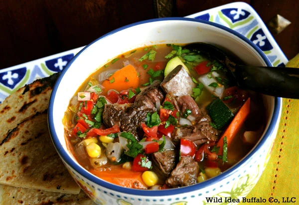 Image of Caldo de Bisonte (Bison Soup)