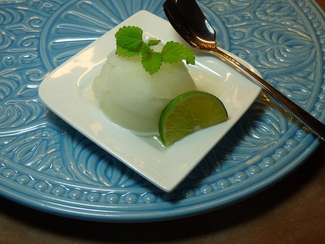 Image of Limettensorbet