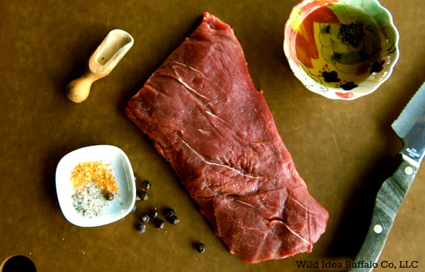 Image of Seared Flat Iron Steaks with Bagna Cauda