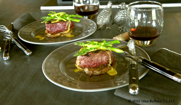 Image of Grilled Steak Tournedos with Sauce Bearnaise